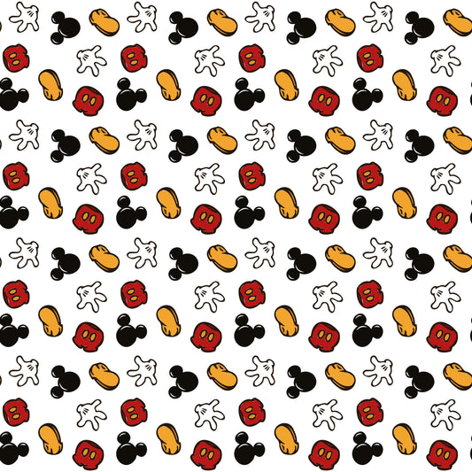 Deconstructed Mouse 12x12 Patterned Vinyl Sheet