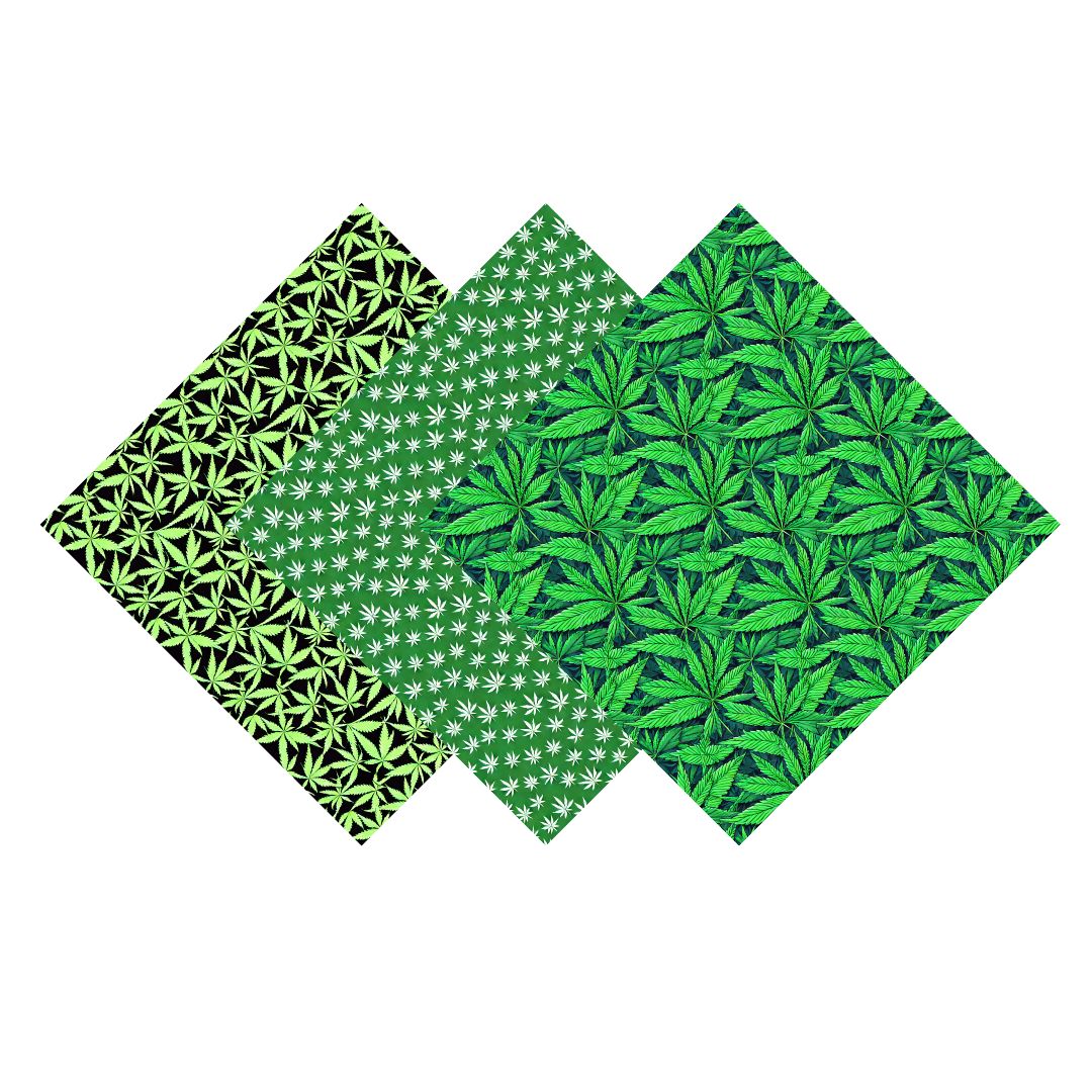 Cannabis Patterned Vinyl Pack