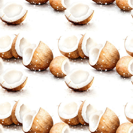 Coconuts 12x12 Patterned Vinyl Sheet