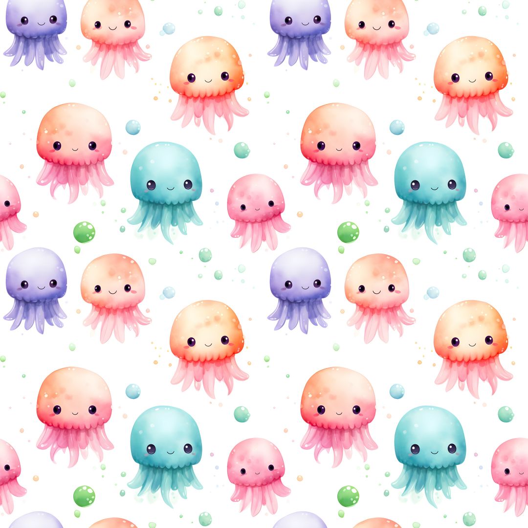 Cute Jellies 12x12 Patterned Vinyl Sheet
