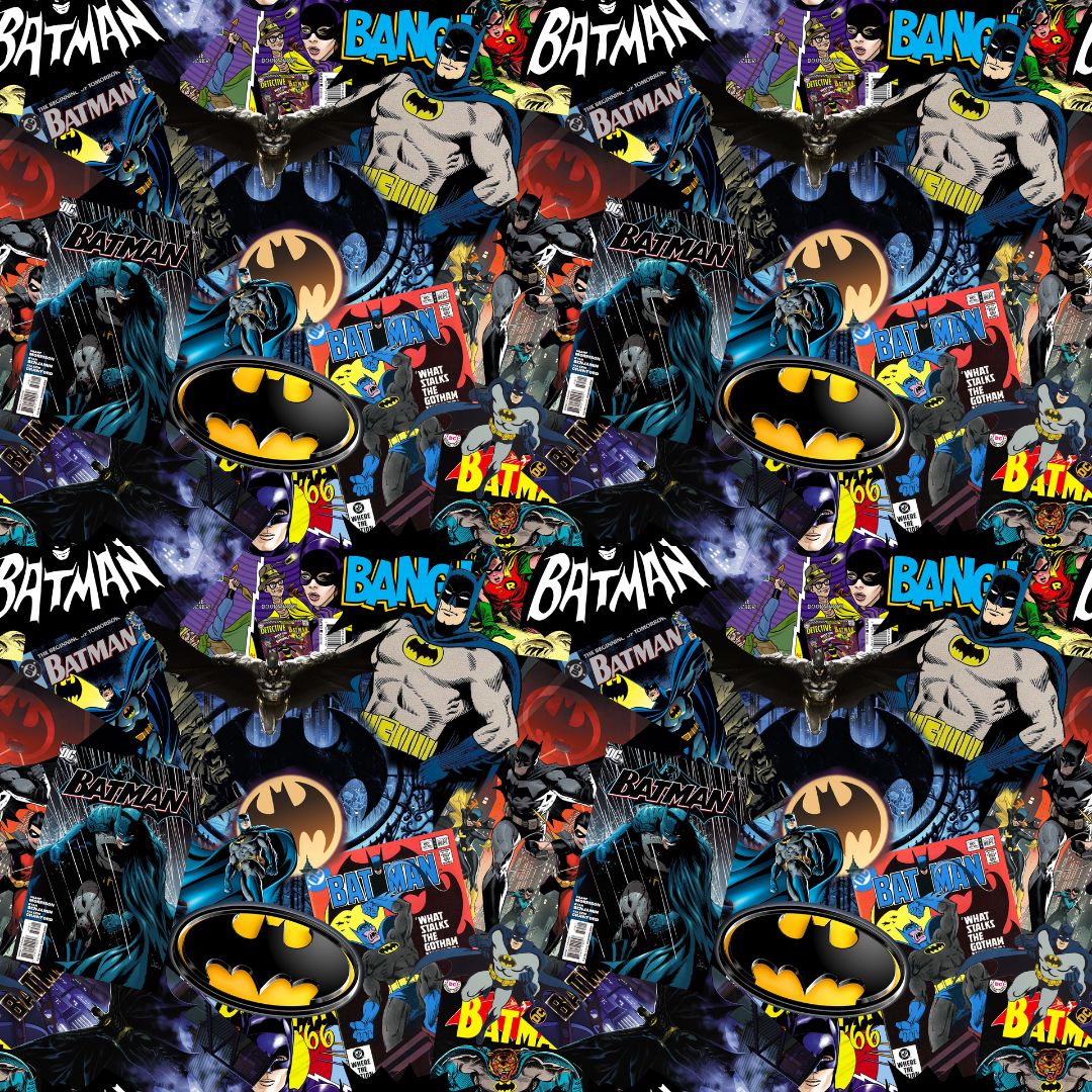 Bat Hero 12x12 Patterned Vinyl Sheet