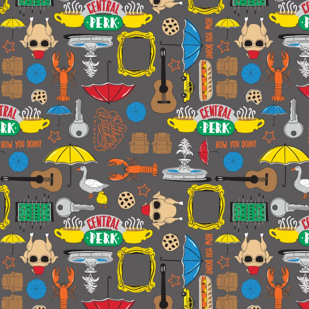 Friends 12x12 Patterned Vinyl Sheet