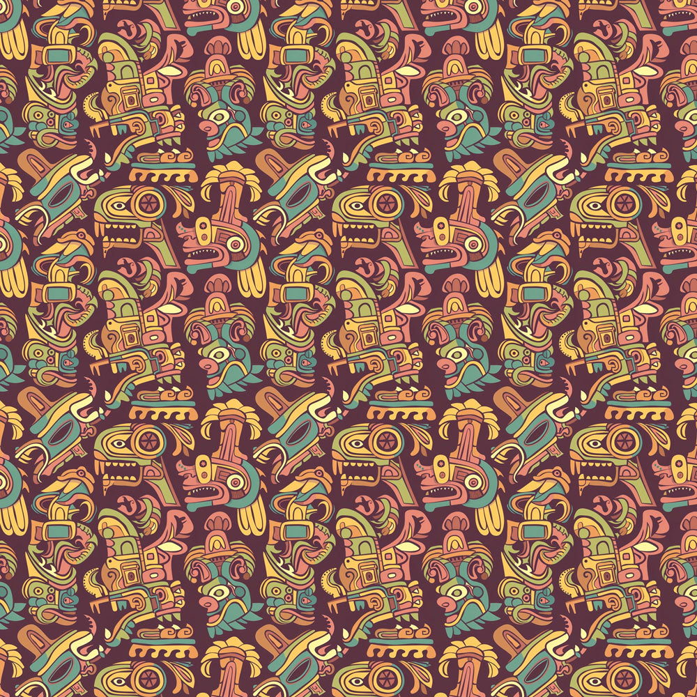 Abstract Aztec 12x12 Patterned Vinyl Sheet