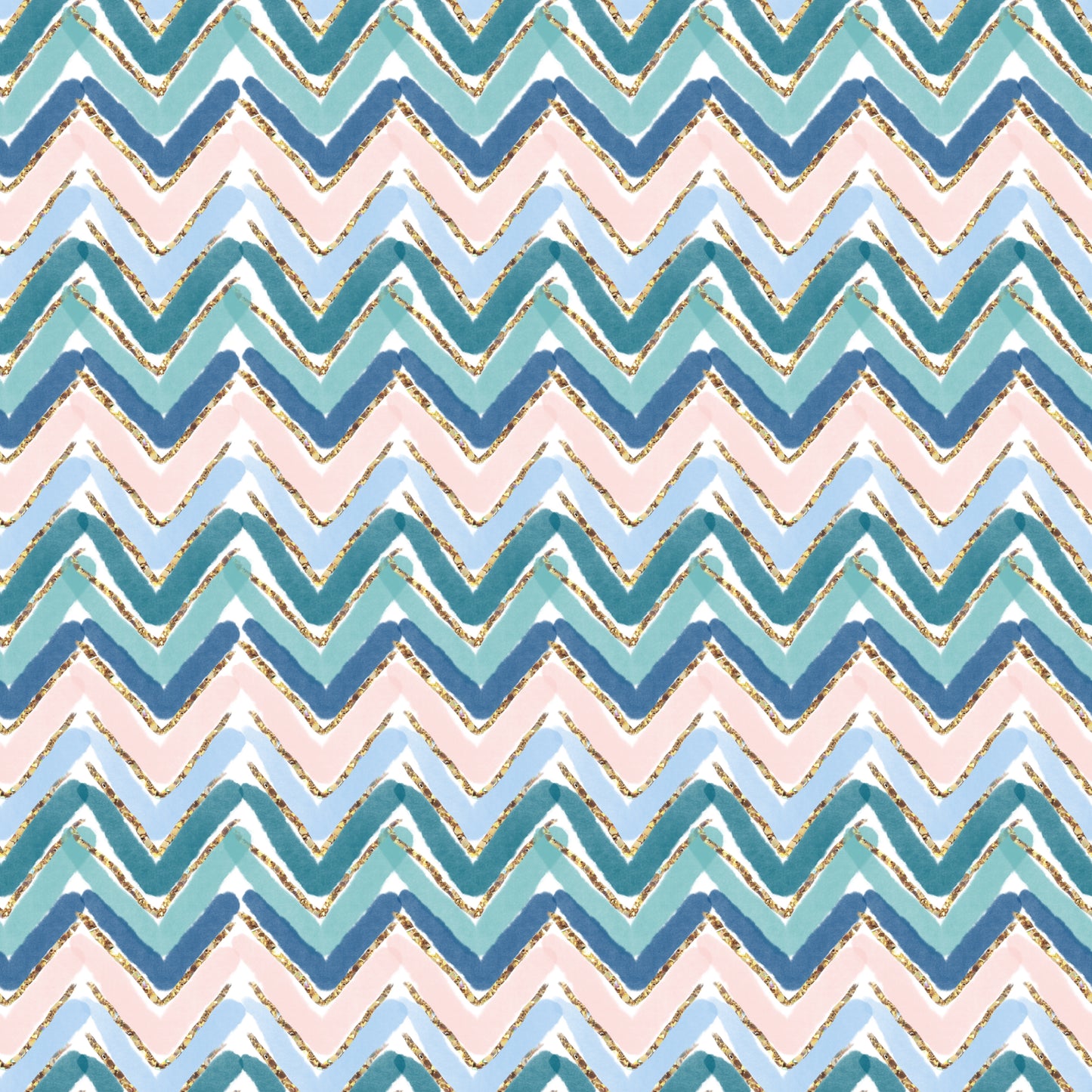 Chevron Shades of Blue 12x12 Patterned Vinyl Sheet