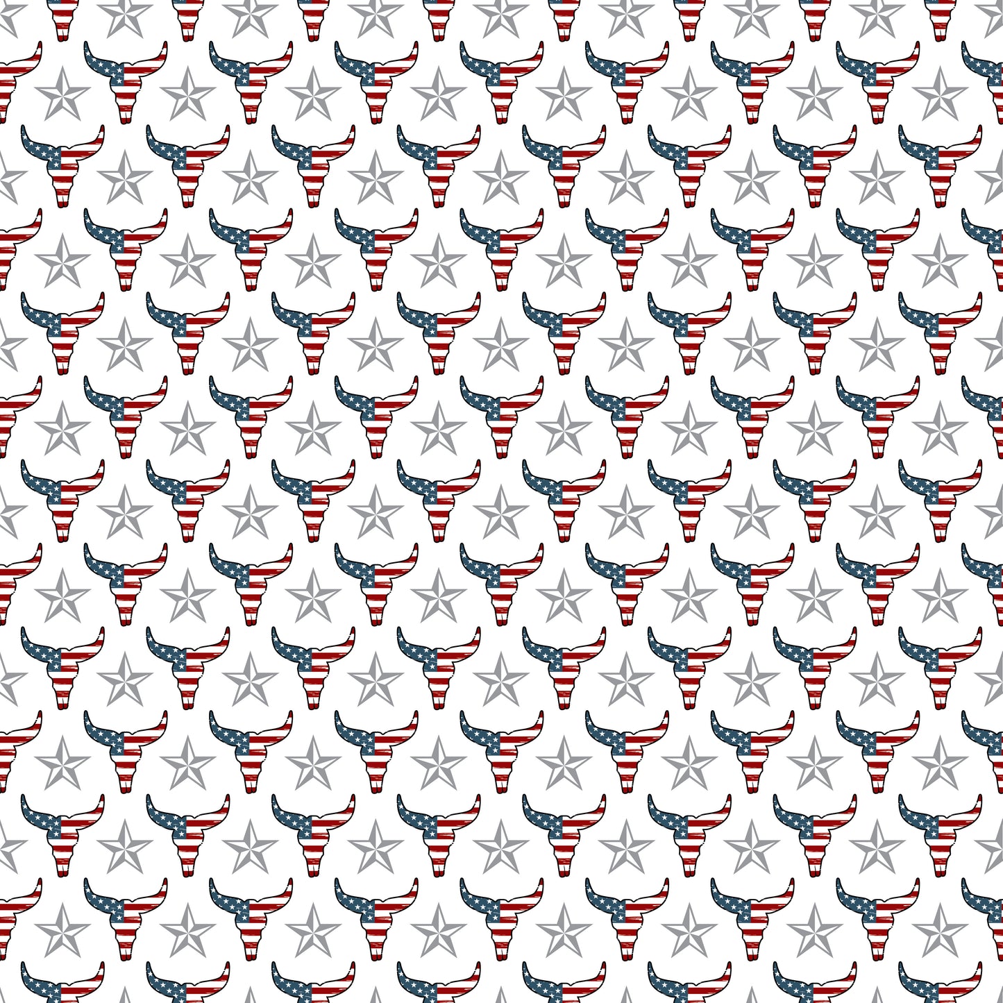 American Bulls 12x12 Patterned Vinyl Sheet
