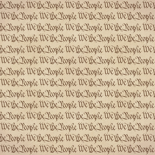 We The People 12x12 Patterned Vinyl Sheet