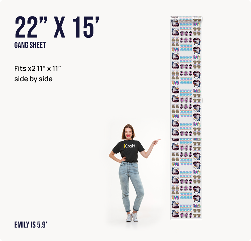 Build a Sublimation Gang Sheet