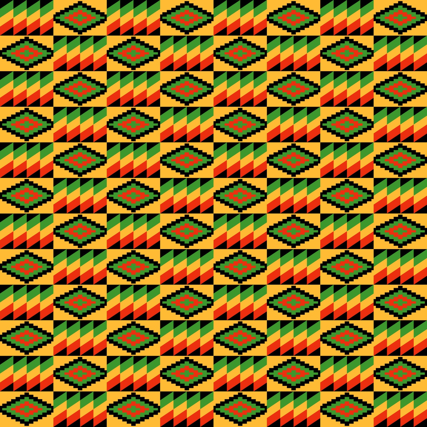 Kwanzaa 12x12 Patterned Vinyl Sheet