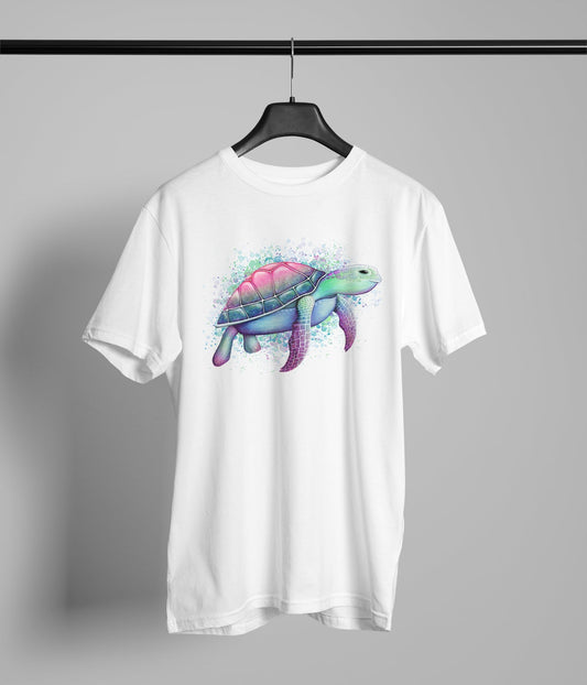 colorful sea turtle