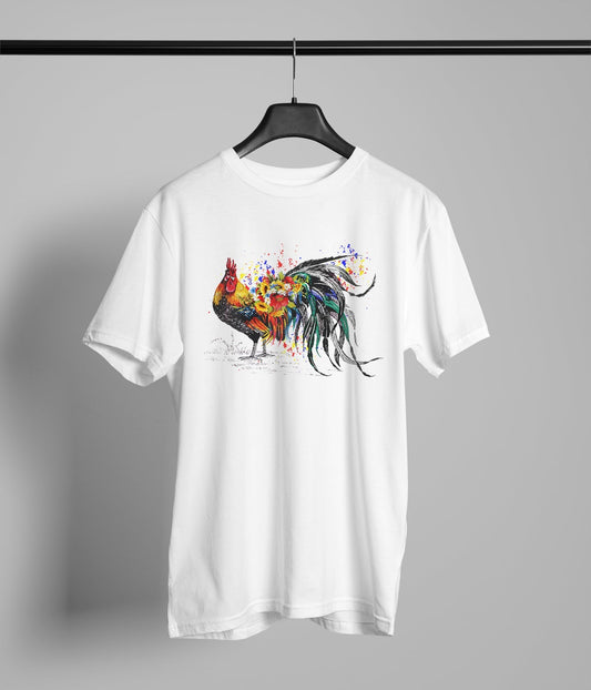 floral rooster