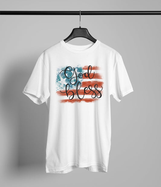 Good Bless USA Flag