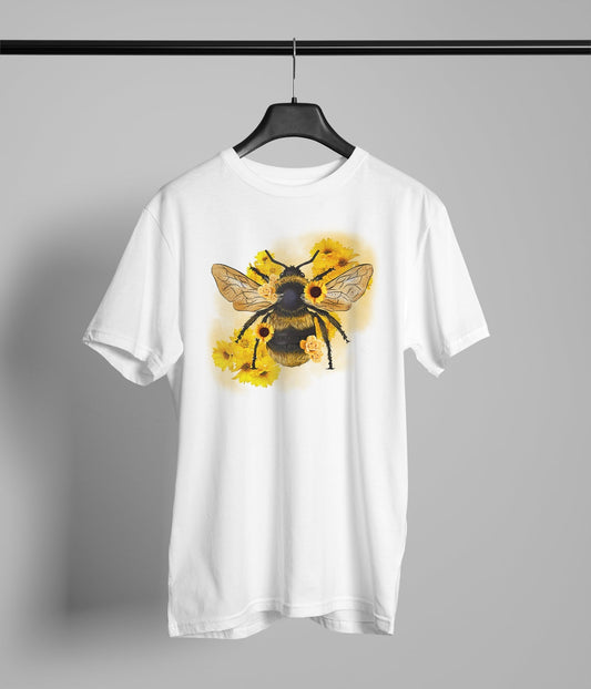 Bee Yellow Background