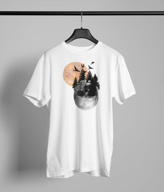 Skull and Trees