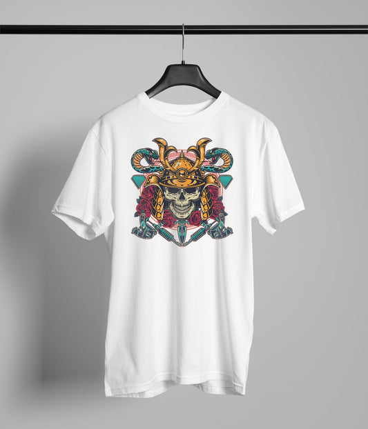 samurai skull