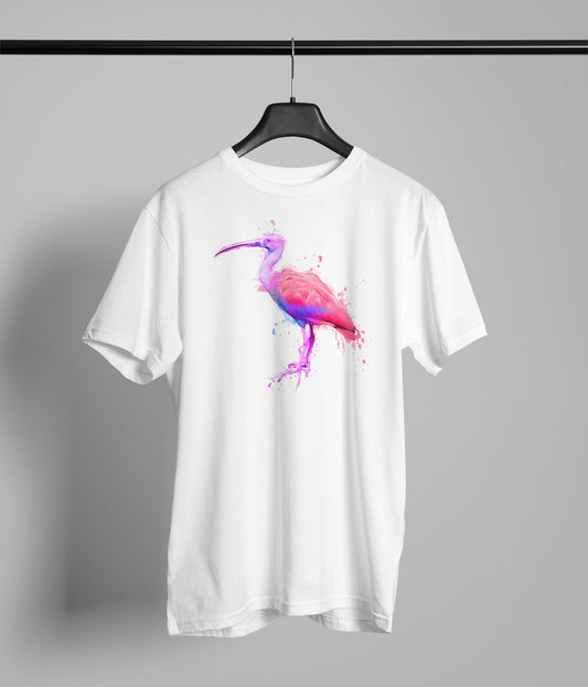 flamingo watercolor