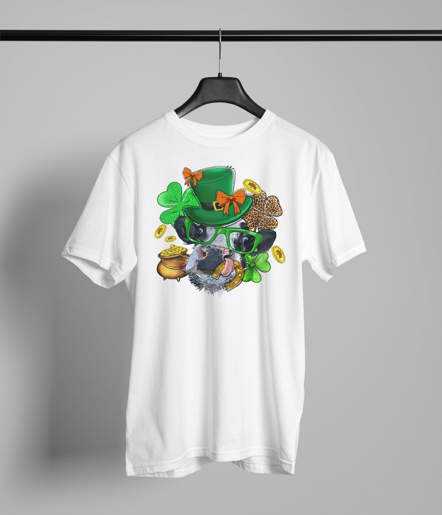 St. Patty Cow Clover