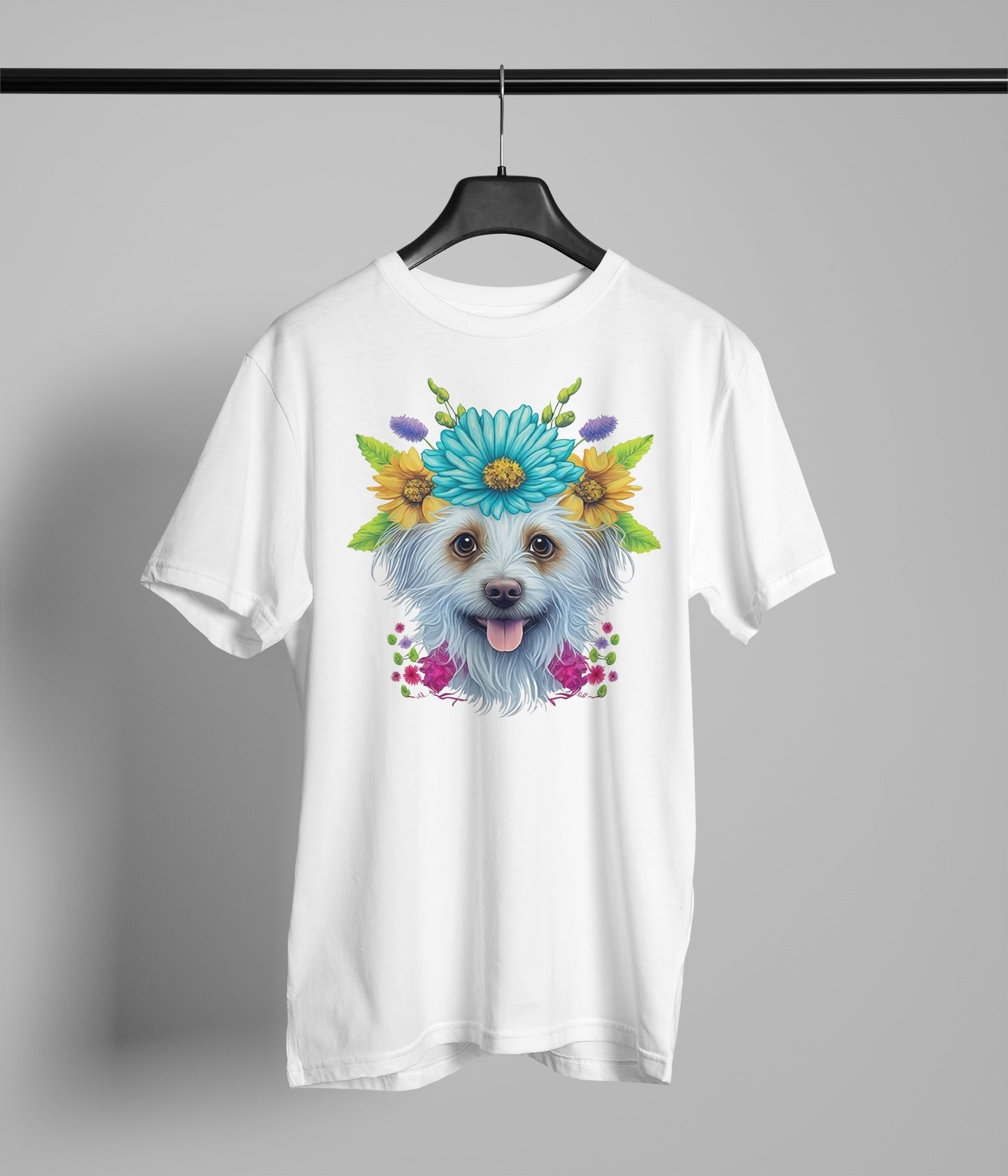 Happy Floral Pup