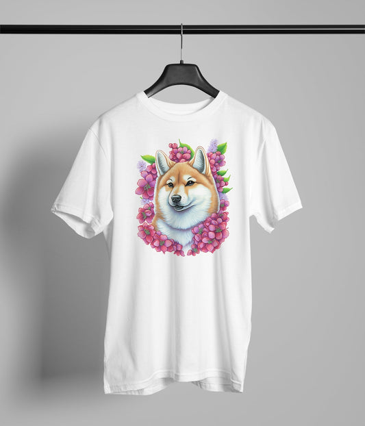 Endearing Floral Doggy