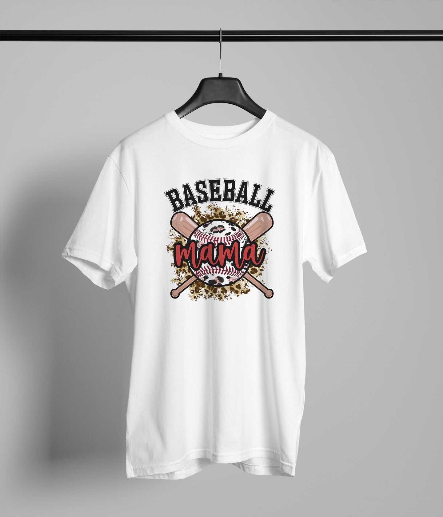 Baseball Leopard Mama