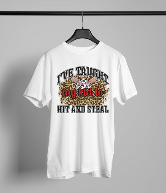 Baseball Hit And Steal