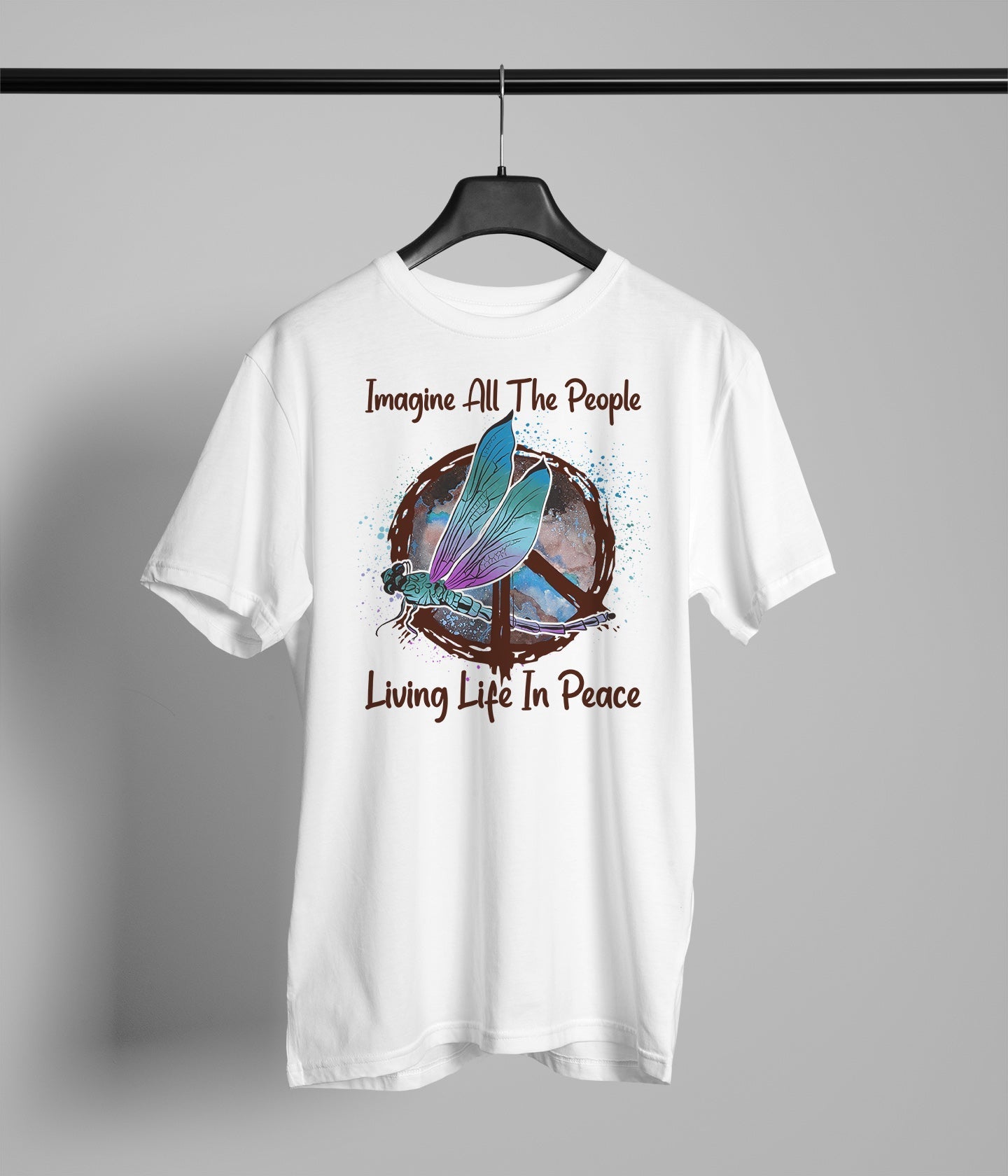 Imagine All The People Living Life In Peace