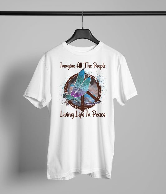 Imagine All The People Living Life In Peace
