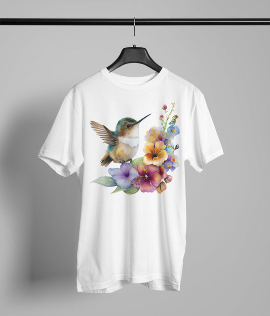 Bird in the Flowers