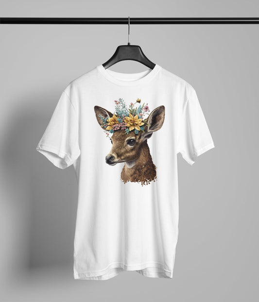 Deer Floral