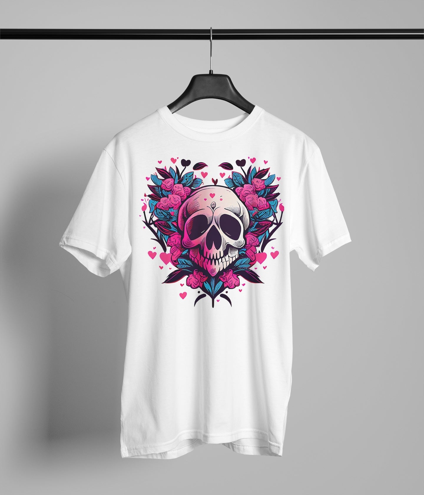 Happy Skull Heart