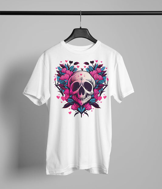 Happy Skull Heart