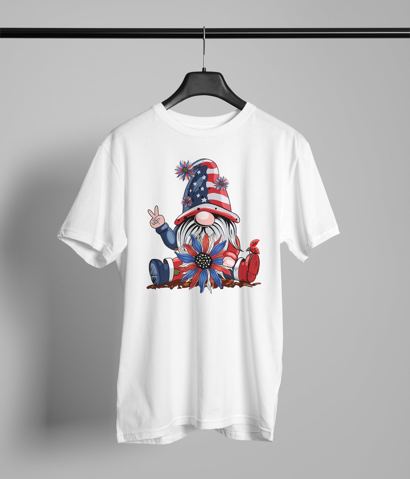 Patriotic Peace Gnome