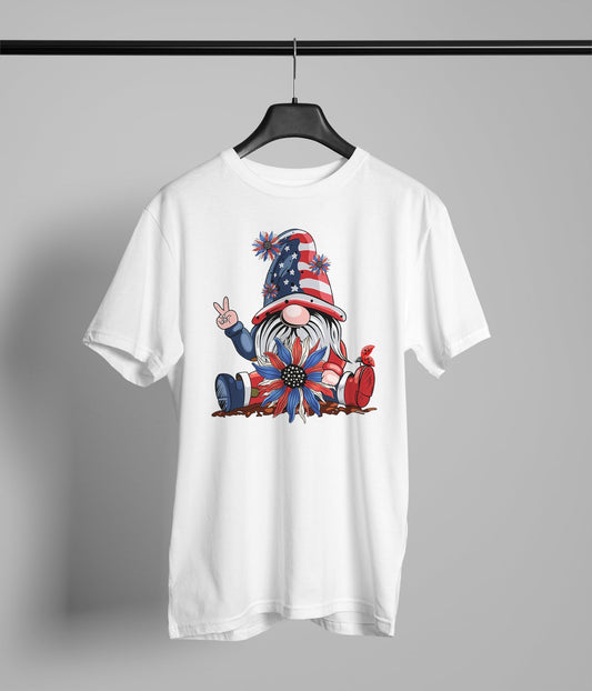 Patriotic Peace Gnome