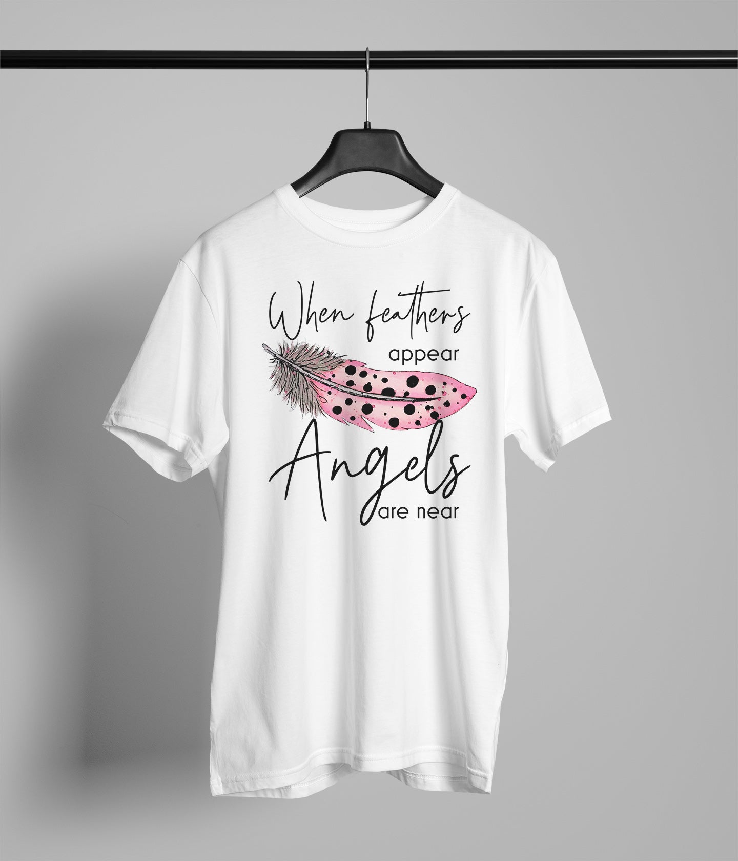 Polka dots Feather