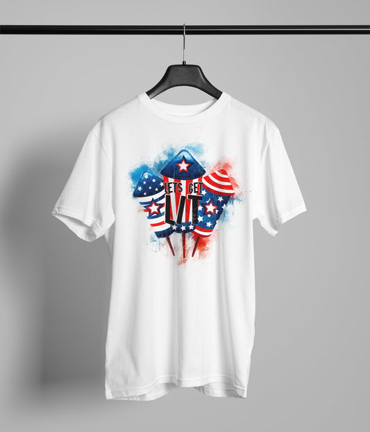 Patriotic Fireworks