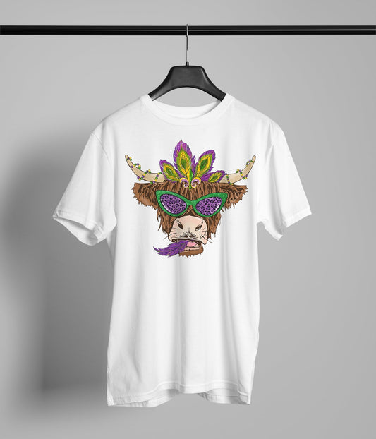 Mardi Gras Cow