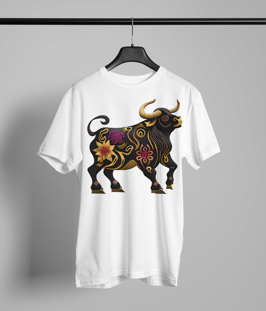 Floral Bull