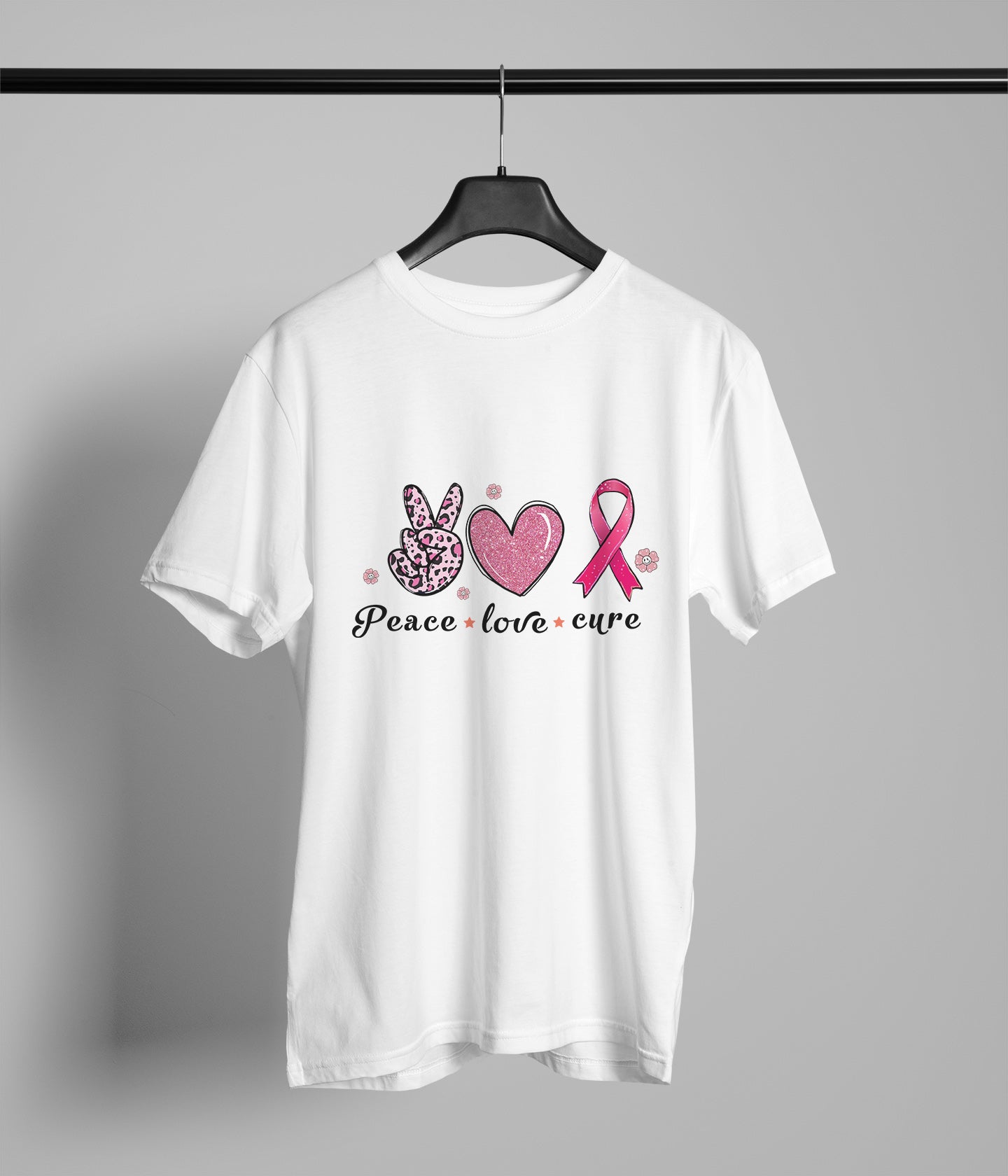 Pink Peace Love Cure