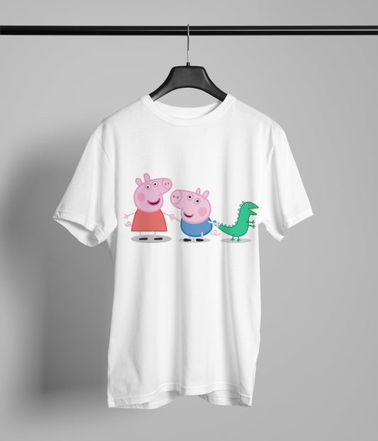 Duo Peppa With Dino