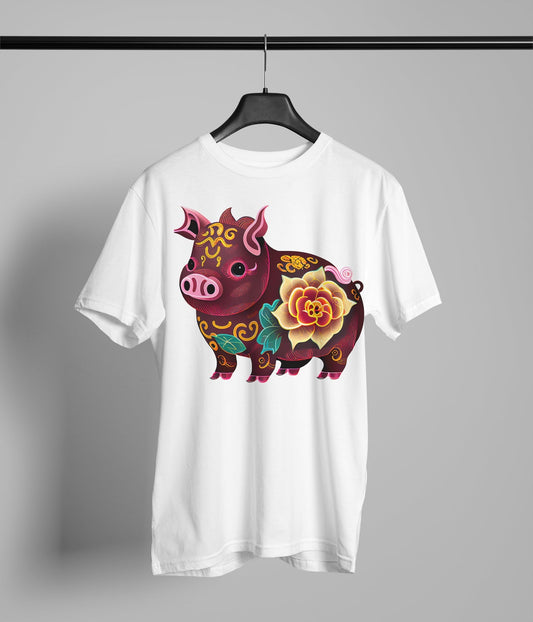 Floral Pig