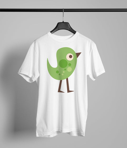 Green Walking Bird