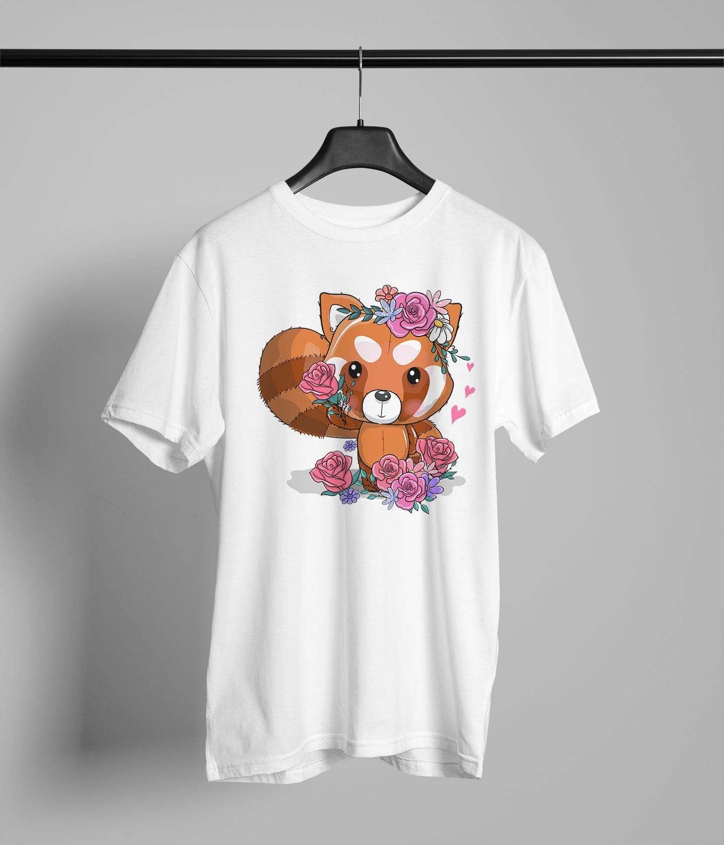 Floral Raccoon