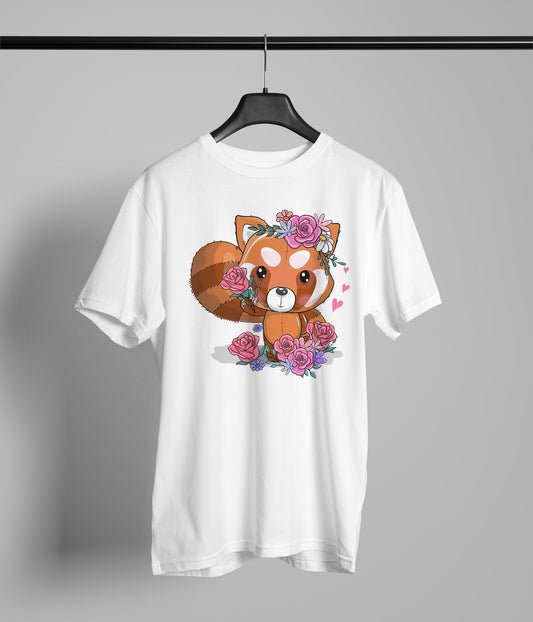 Floral Raccoon