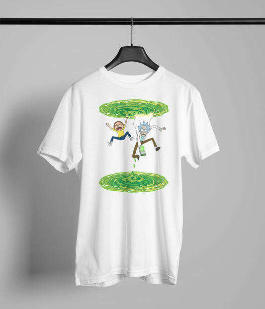 Teleporting Rick N Morty