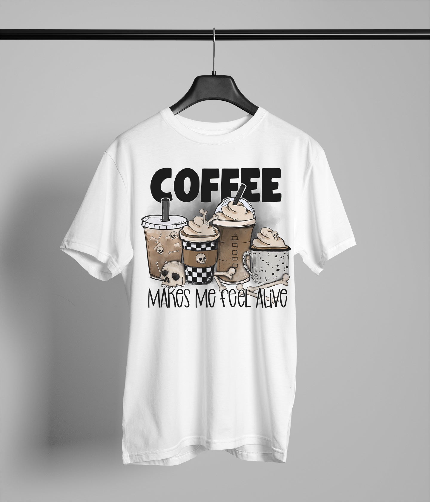 Coffee makes me feel Alive