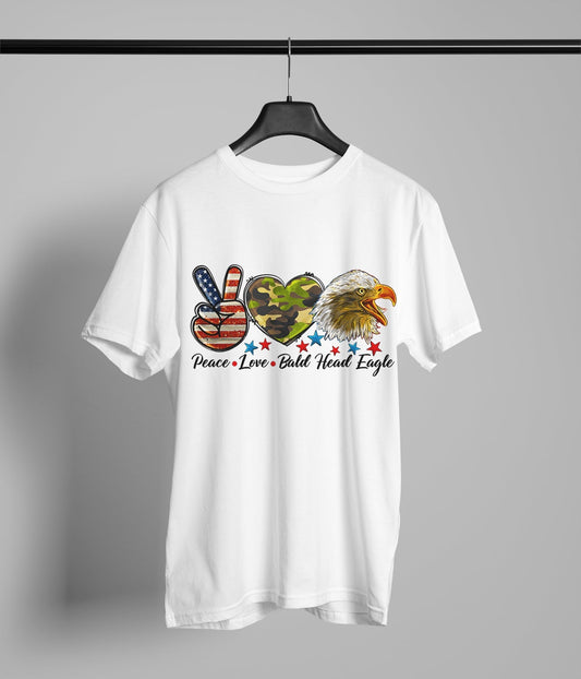 Peace Love Eagle