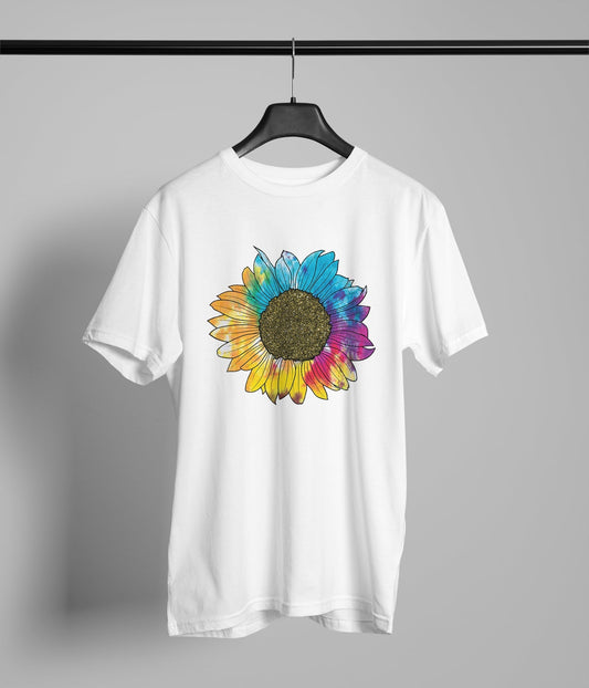 Colored Sunflower