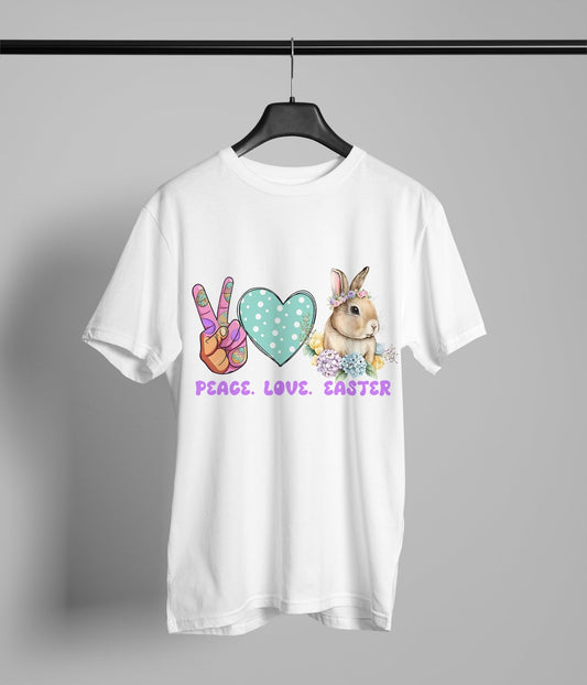 Peace Love Easter Bun