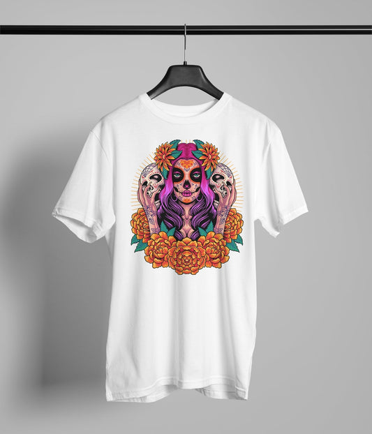 Floral Skulls