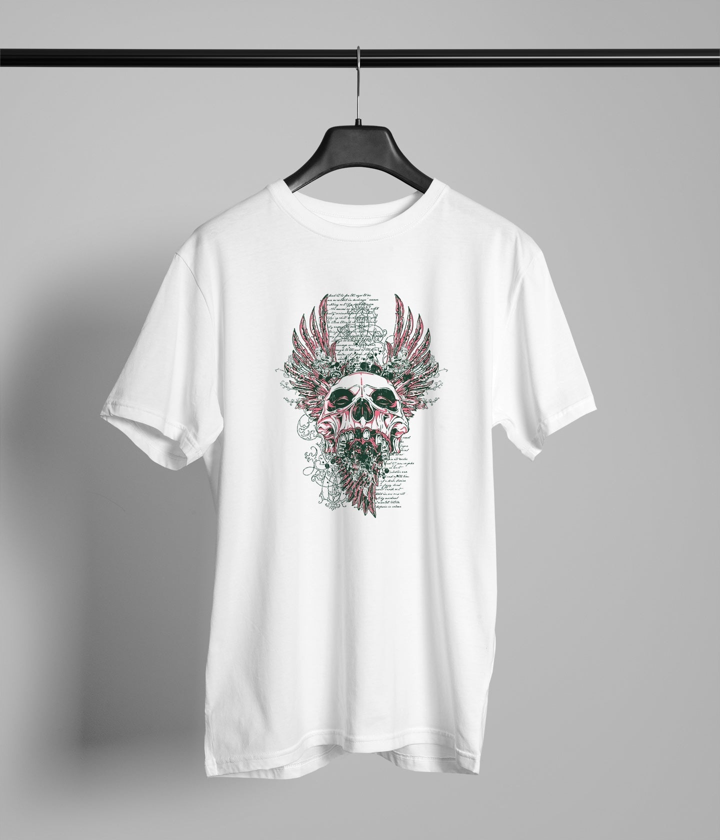 Skull Spreading Wings