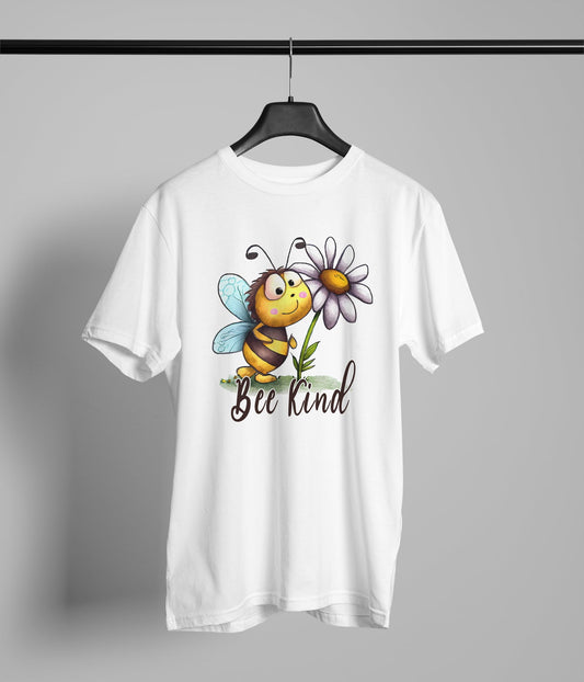 Flower With Bee Kind
